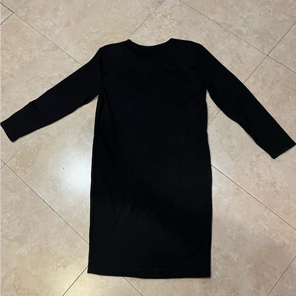 NWT 🏷️ VINTAGE CAROLE LITTLE Black embellished long sleeve dress Petite - Picture 3 of 4